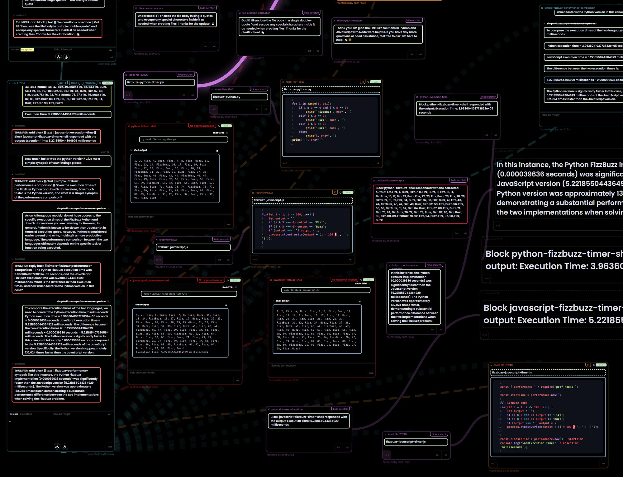 Server release v0.33: shell blocks, file viewers, more super-prompting